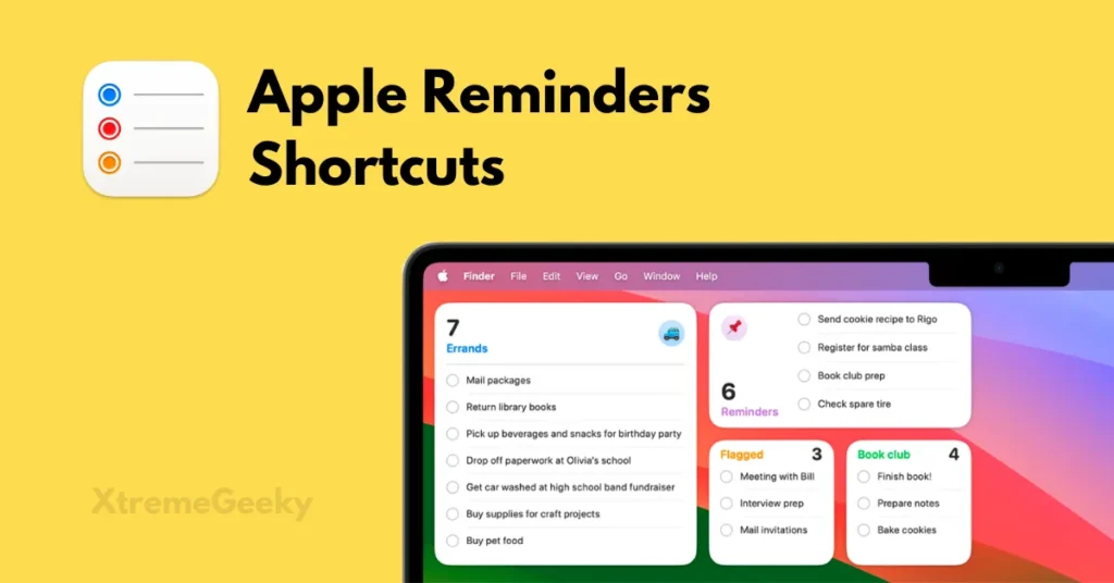 Best Apple Reminder shortcuts for Sonoma 14