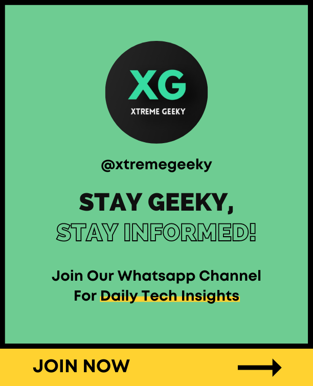 Xtremegeeky Best Whatsapp channel for tech updates