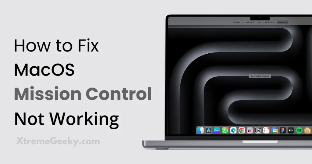 MacBook Mission Control issues: Fixing MacOS Sonoma glitches, not showing active windows problem with Mission Control not working How to Fix Mission Control Not Showing App windows on MacBook MacOS Sonoma 14